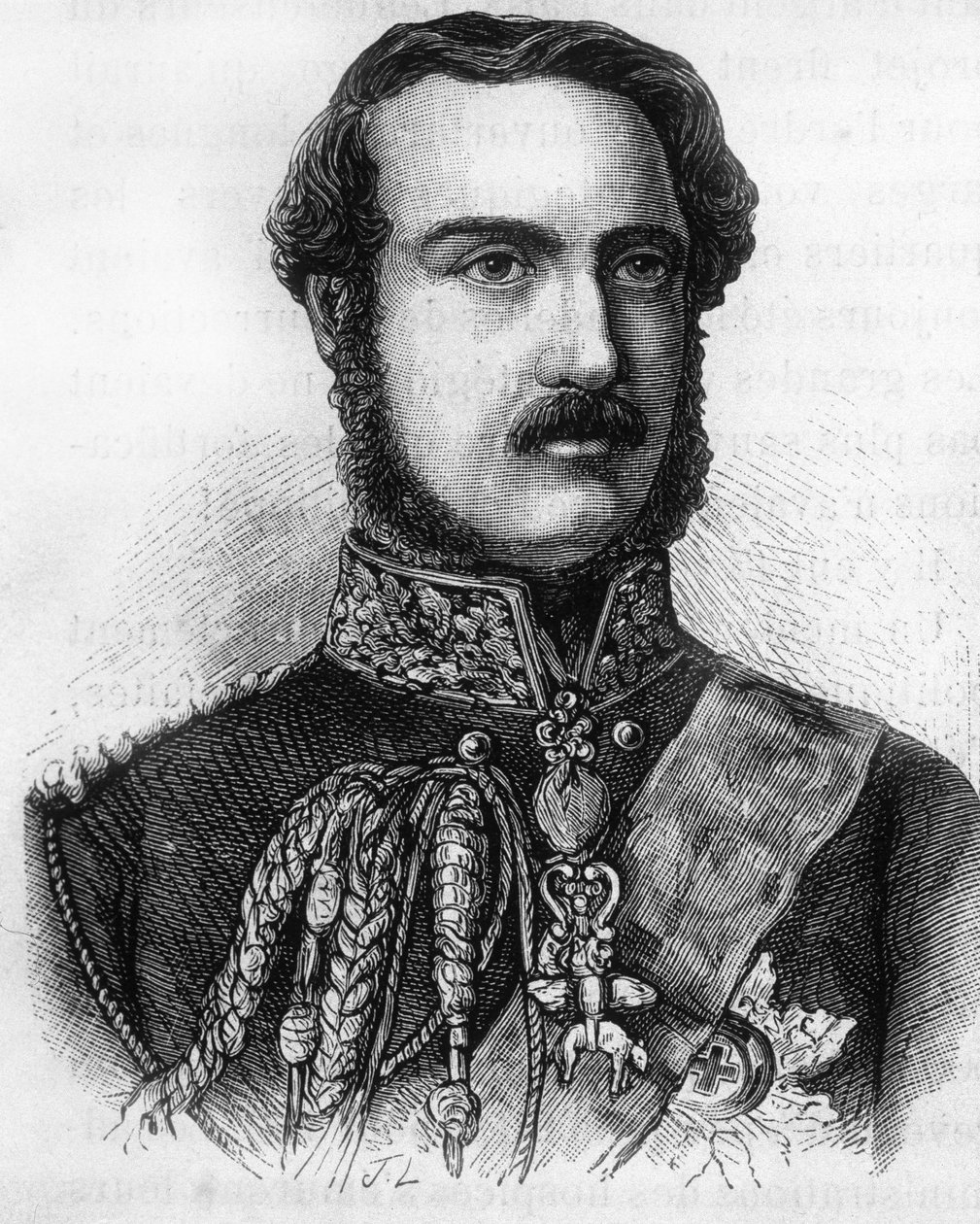 Portrait of Prince Albert, Prince of England and Ireland. by Unknown artist