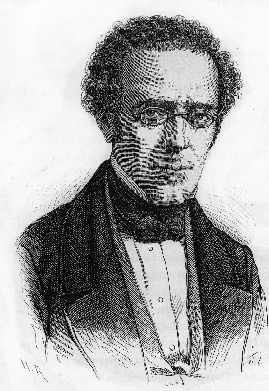 Portrait of Prosper Duvergier de Hauranne, French politician (1798 - 1881) by Unknown artist