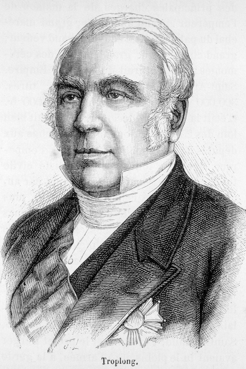 Portrait of Raymond Theodore Troplong, President of the Senate during the Second Empire (1852-1869) by Unknown artist