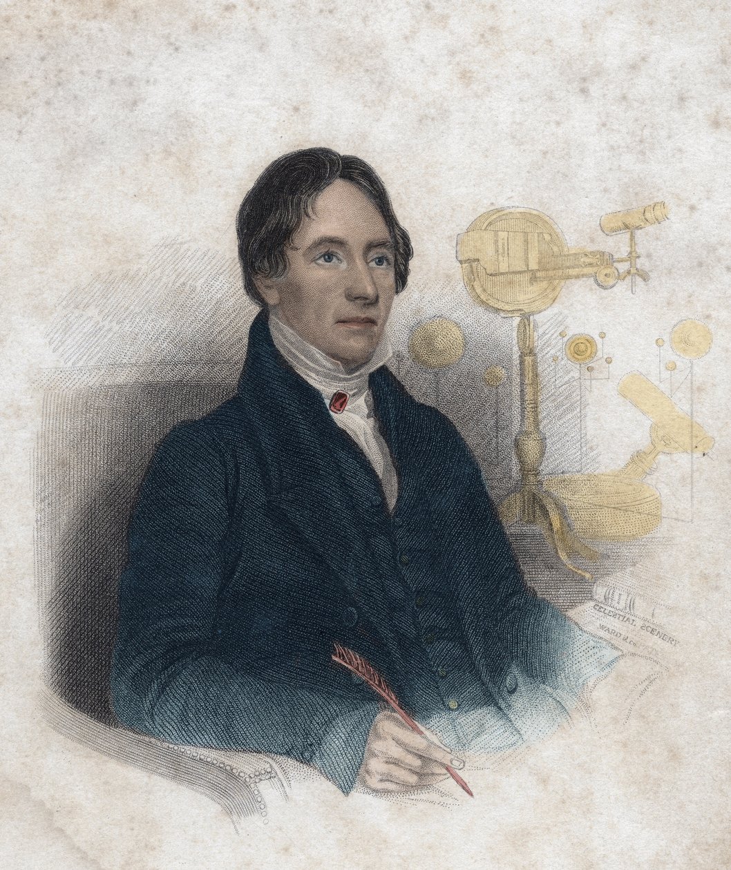 Portrait of Reverend Thomas Dick, Scottish church minister by Unknown artist