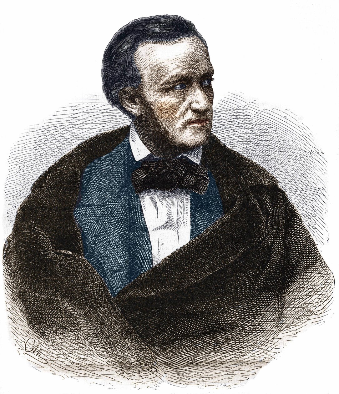 Portrait of Richard Wagner (1813 - 1883) by Unknown artist