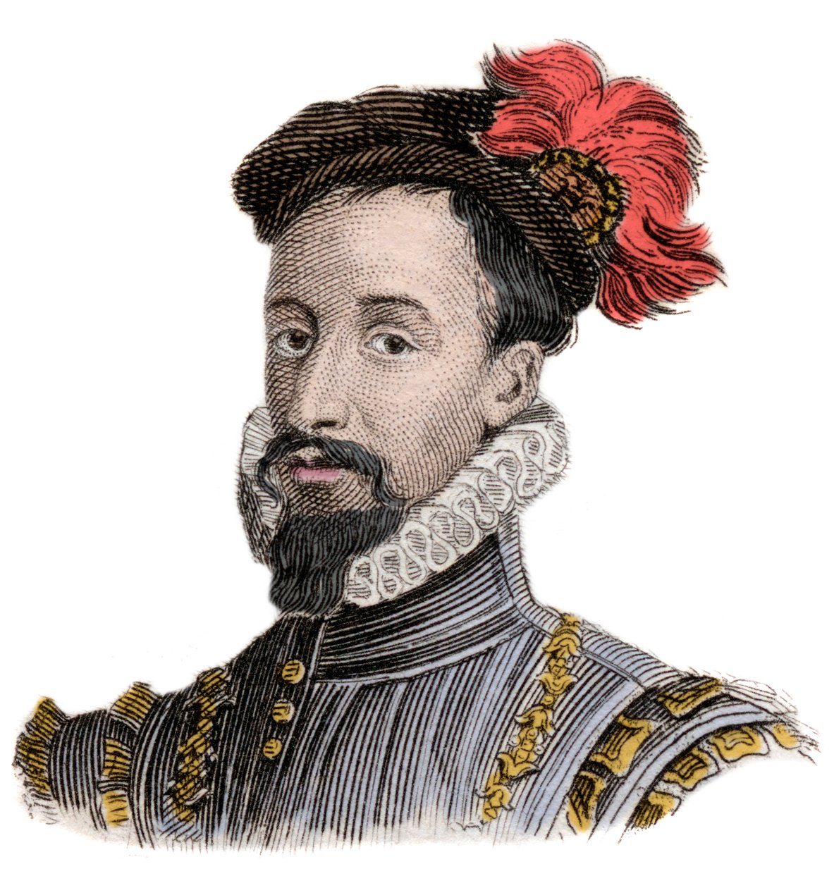 Portrait of Robert Dudley (1532-1588) Earl of Leicester, favorite of Elizabeth I by Unknown artist