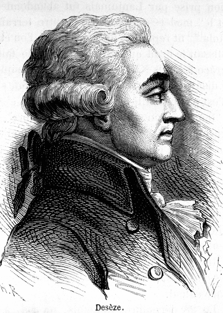 Portrait of Romain Deseze or De Seze (1748-1828), Lawyer of Louis XVI During His Trial by Unknown artist