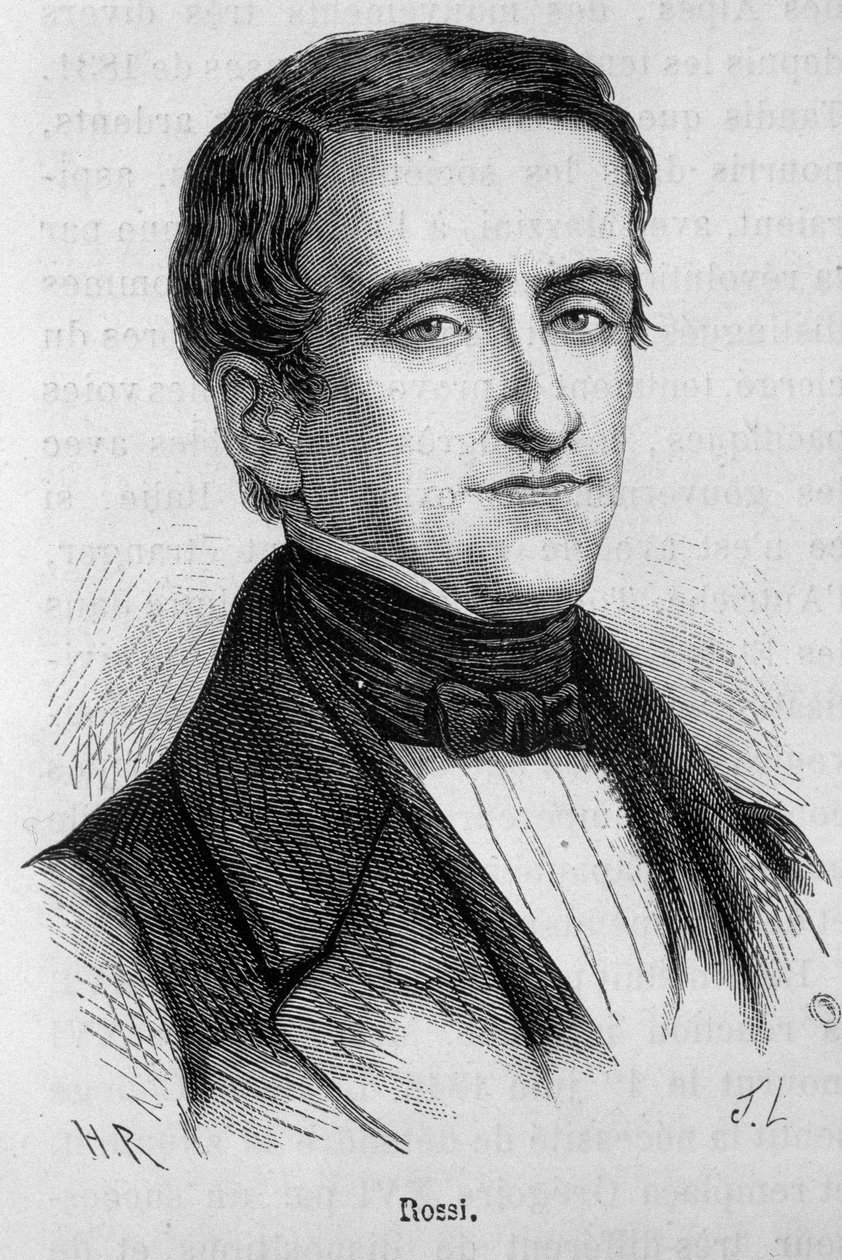 Portrait of Rossi, Italian Politician (1787-1848) by Unknown artist