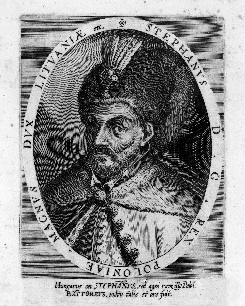 Portrait of Stephen I Bathory, Prince of Transylvania and King of Poland by Unknown artist