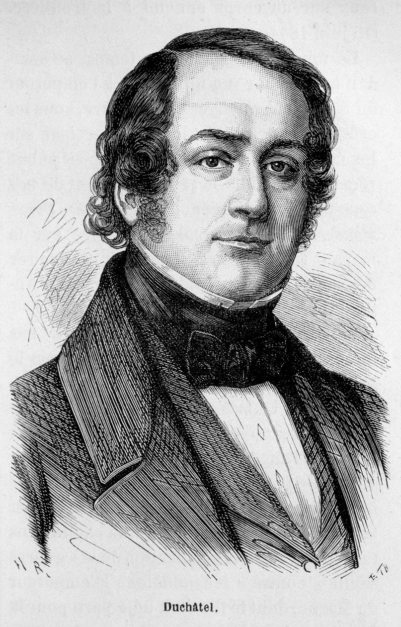 Portrait of Tanneguy Duchatel (1803-1867), French politician by Unknown artist