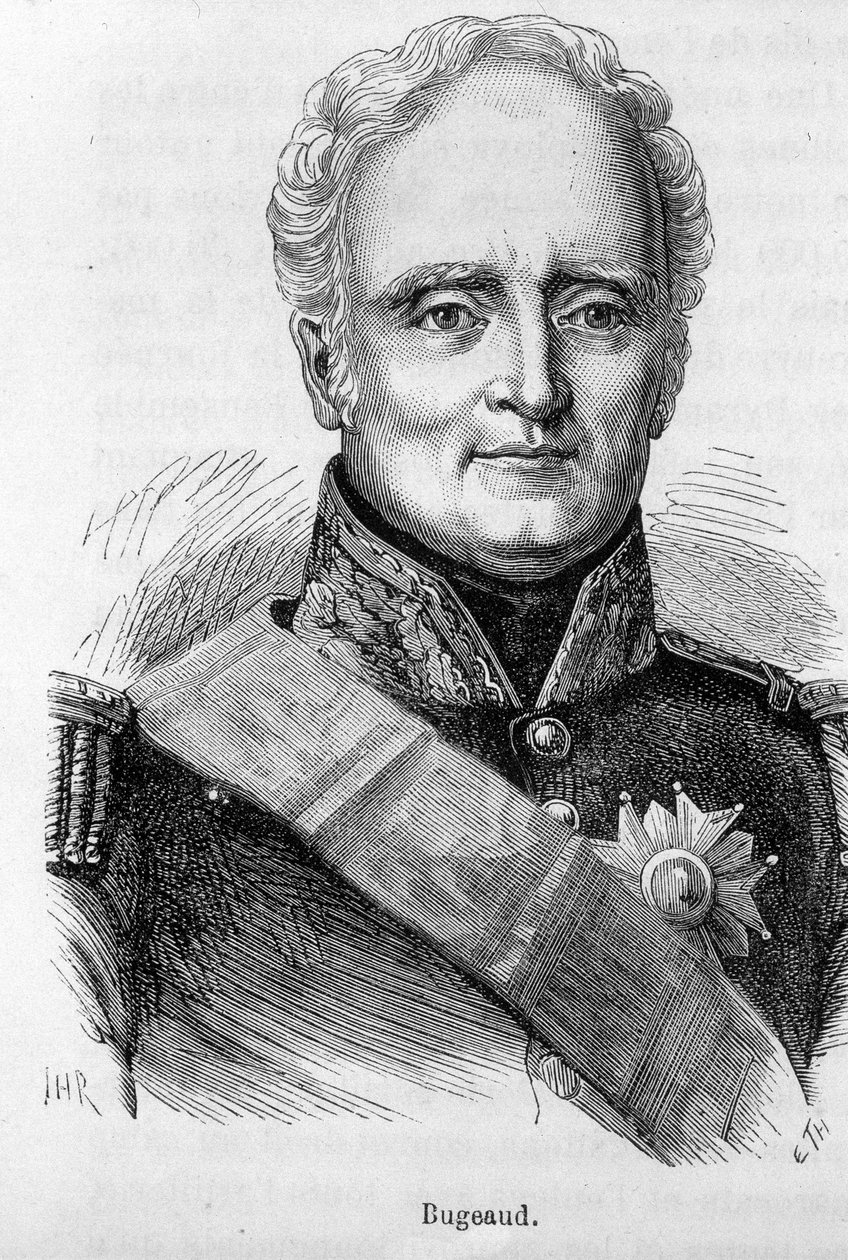Portrait of Thomas Robert Bugeaud (1784 - 1849) by Unknown artist
