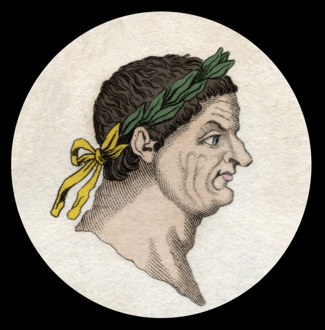 Portrait of Titus Flavius Vespasianus (Vespasian, 9-79), Roman Emperor by Unknown artist