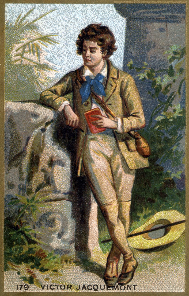 Portrait of Victor Jacquemont, French botanist and traveler by Unknown artist