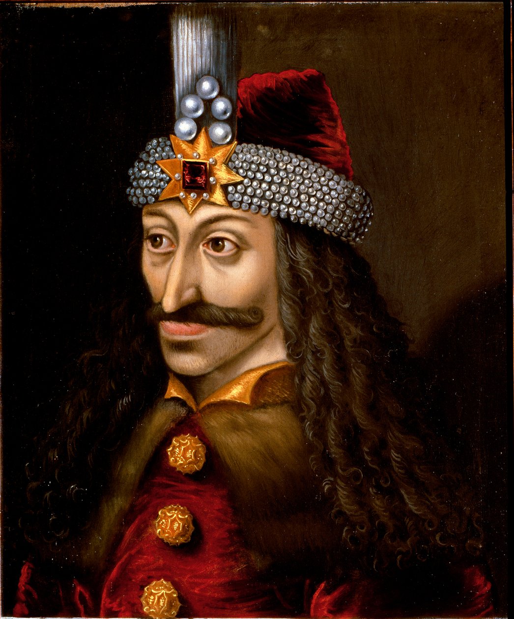 Portrait of Vlad Tepes III the Impaler or Dracula by Unknown artist