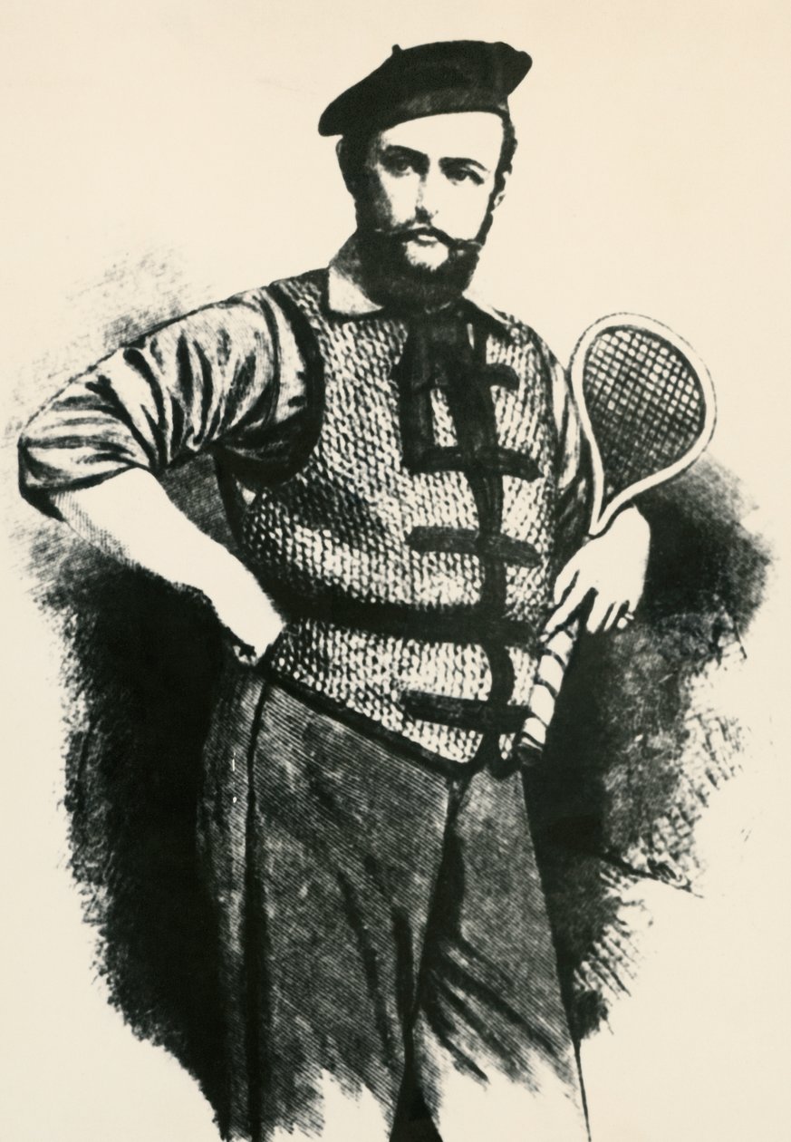 Portrait of Walter Clopton Wingfield by Unknown artist