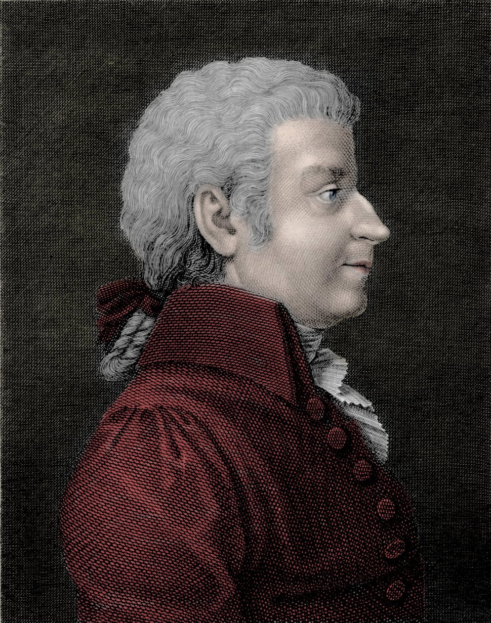 Portrait of Wolfgang Amadeus Mozart young (1756 - 1791) composer by Unknown artist