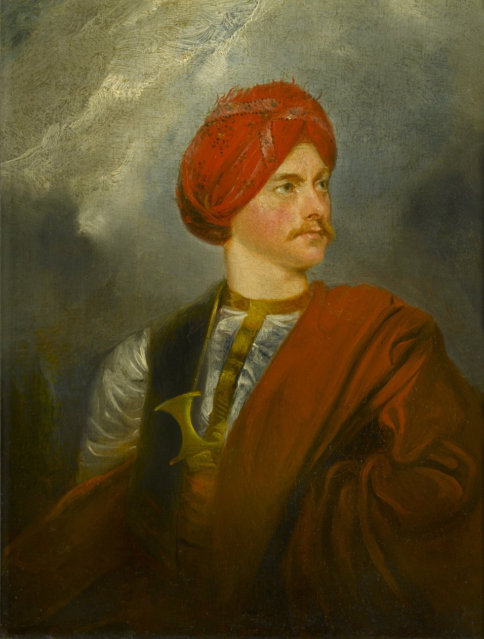 Portrait of a Man in Oriental Costume, c.1835-40 by Unknown artist