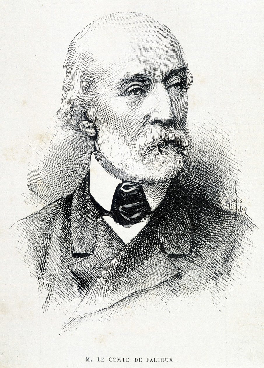 Portrait of the Count de Fallux (1811 - 1886), French politician by Unknown artist