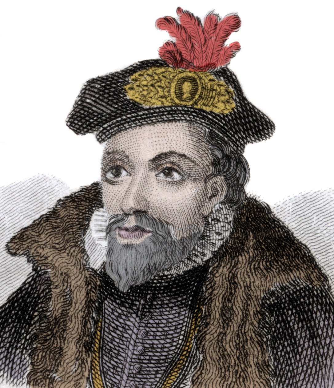Portrait of John Dudley, Duke of Northumberland. by Unknown artist