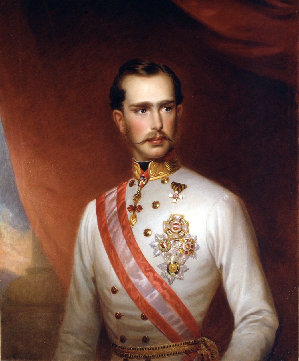 Portrait of the Emperor of Austria Francis Joseph I. Anonymous Painting. Risorgimento Museum, Milan by Unknown artist