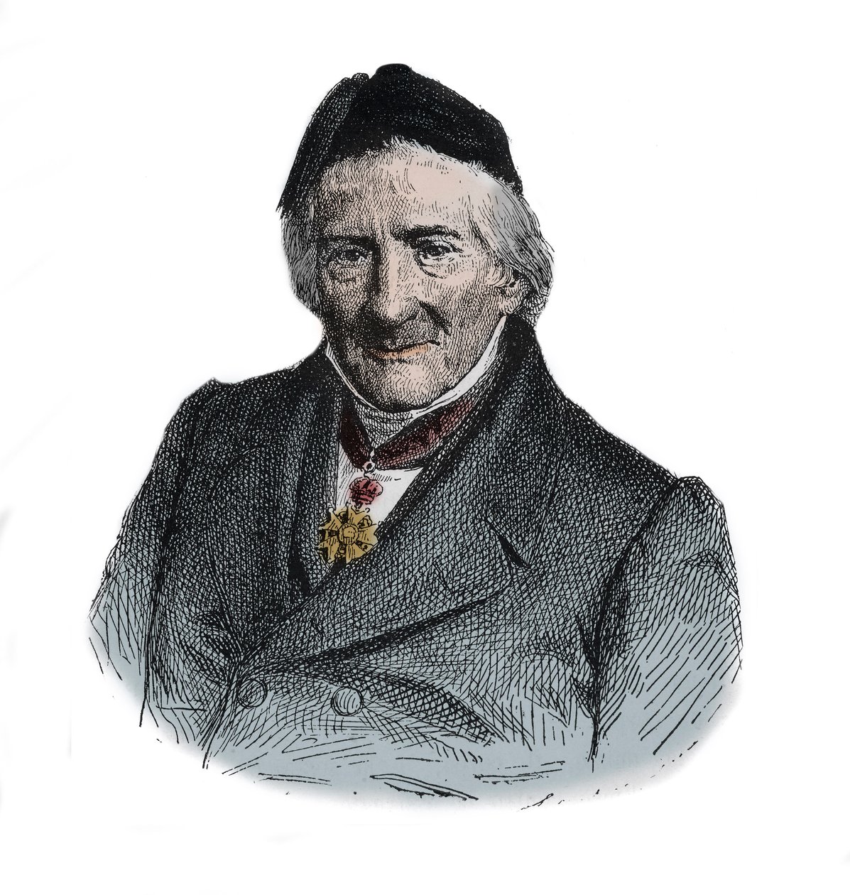 Portrait of the English doctor Jacques Lordat by Unknown artist