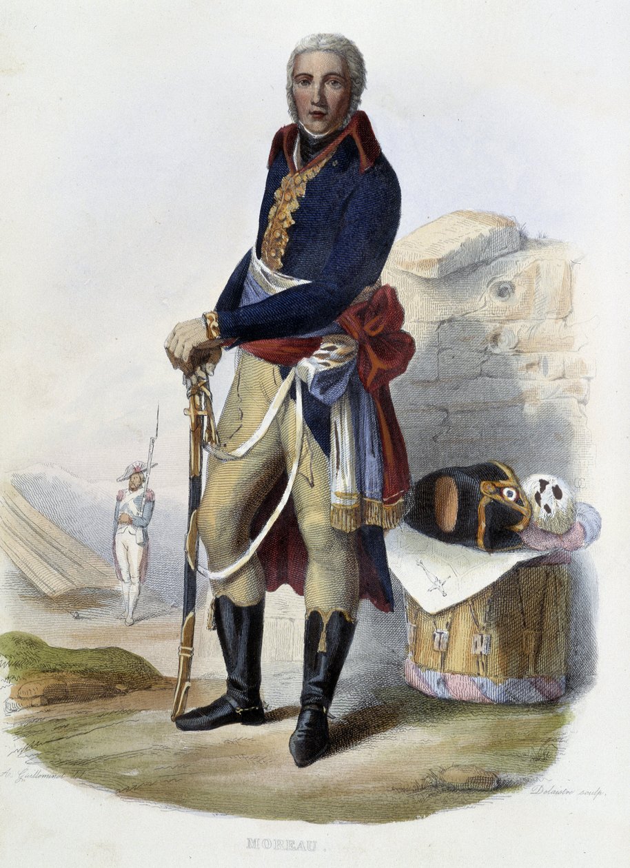 Portrait of the French General Jean Victor Moreau (1763-1813) - in 