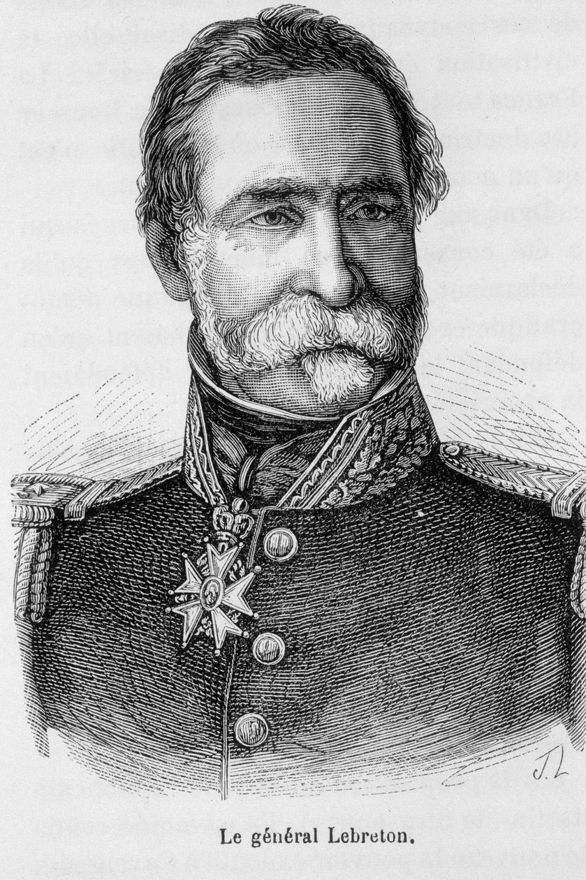 Portrait of the French General Lebreton by Unknown artist