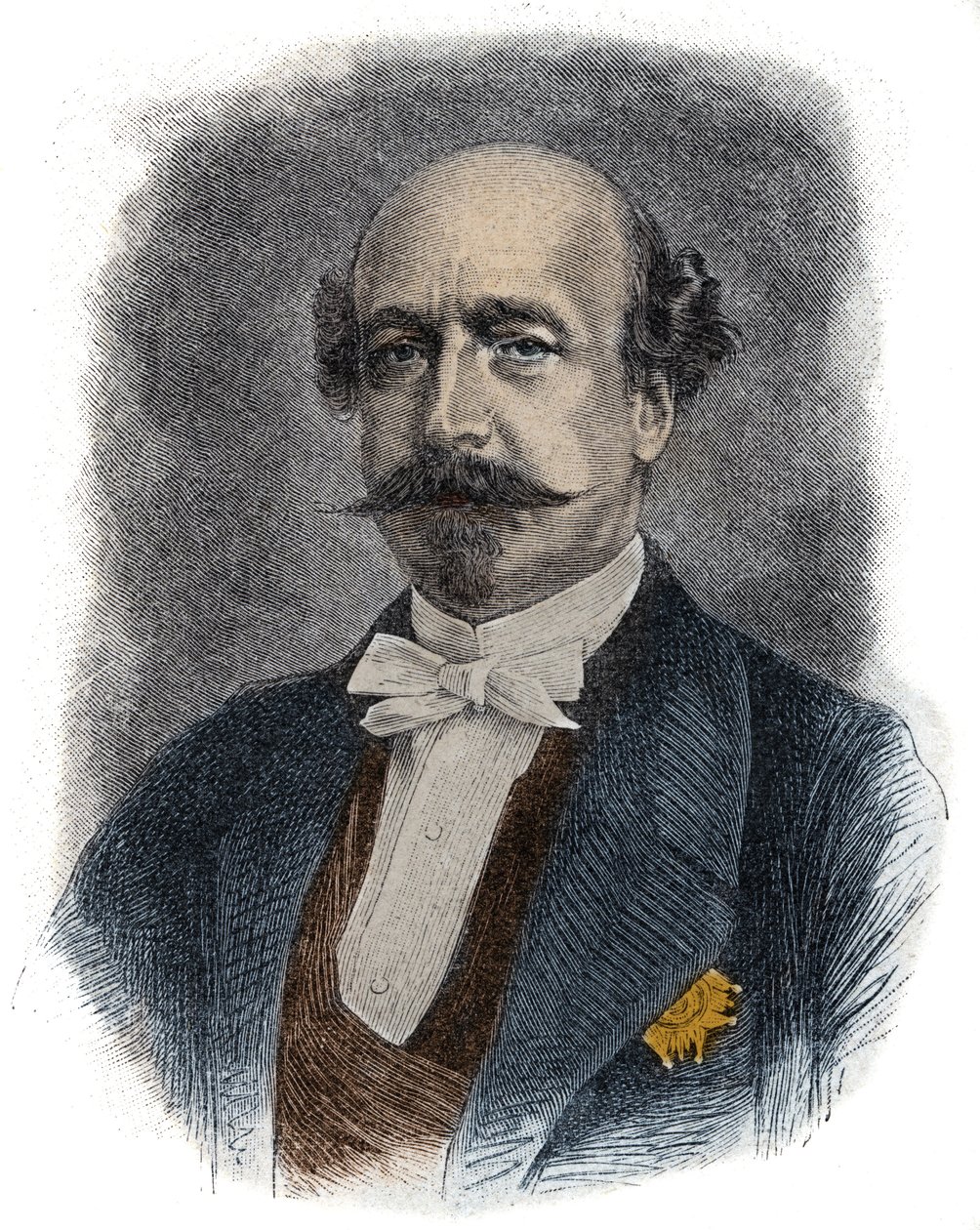 Portrait of Charles de Morny, Count of Morny (or Duke) (1811-1865) half-brother of Napoleon III by Unknown artist