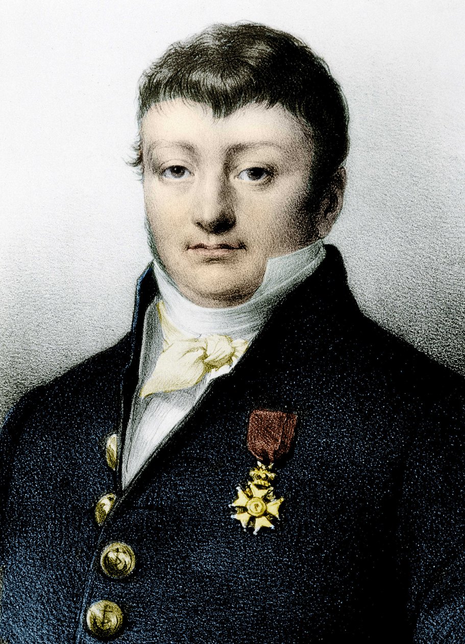 Portrait of the French navigator and privateer Robert Surcouf (1736-1826). Portrait of Robert Surcouf (1736-1827) by Unknown artist