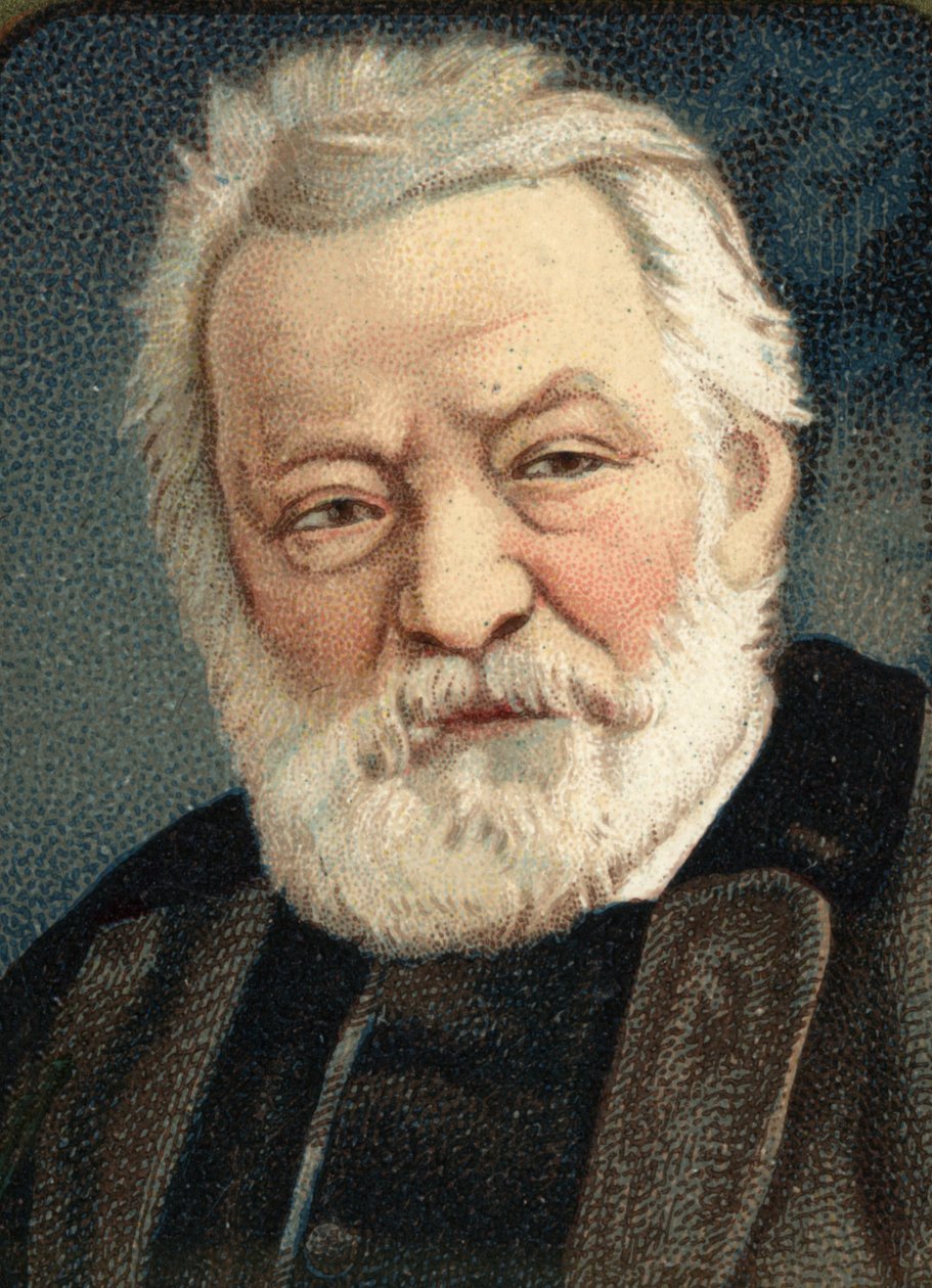 Portrait of the French Writer Victor Hugo (1802 - 1885) by Unknown artist