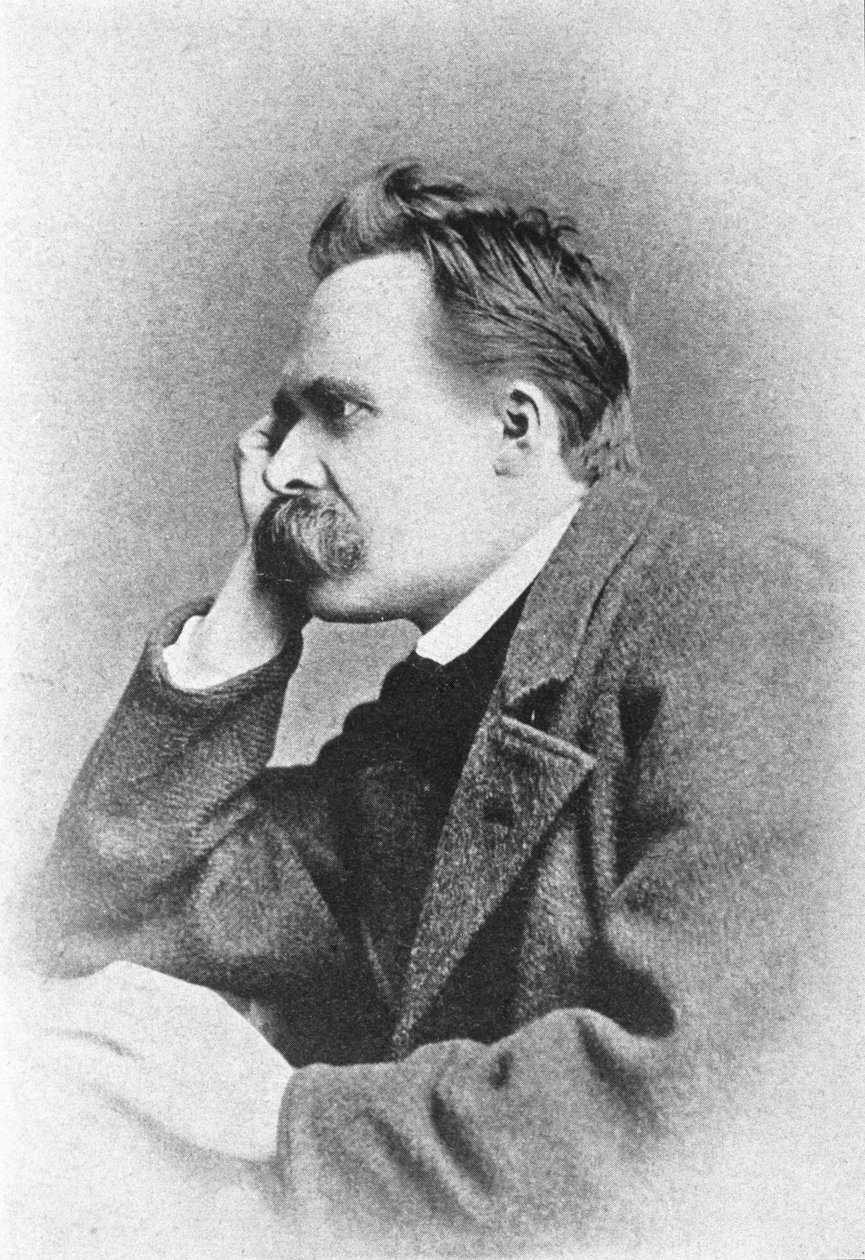 Portrait of Friedrich Nietzsche (1844 - 1900) by Unknown artist