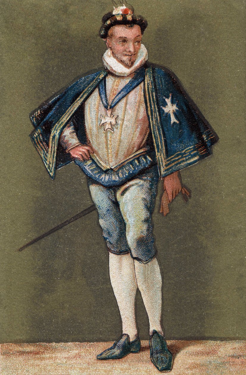 Portrait of the King of France Henry III (1551-1589) by Unknown artist