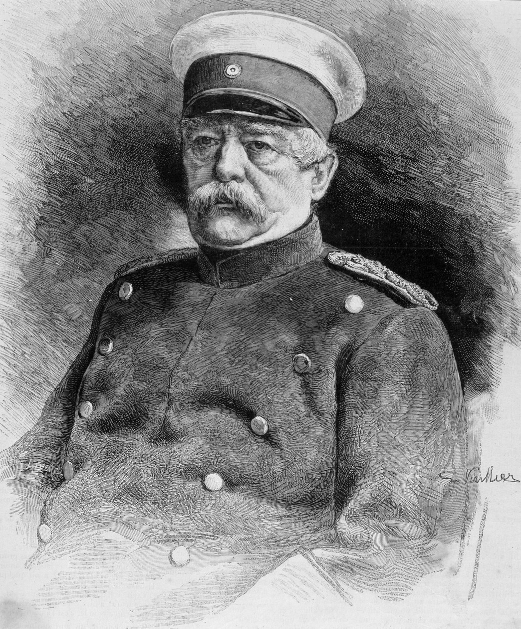 Portrait of the Prince of Bismarck by Unknown artist