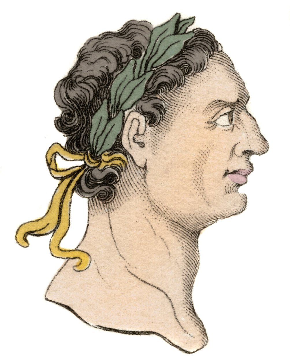 Portrait of the Roman Emperor Domitian by Unknown artist