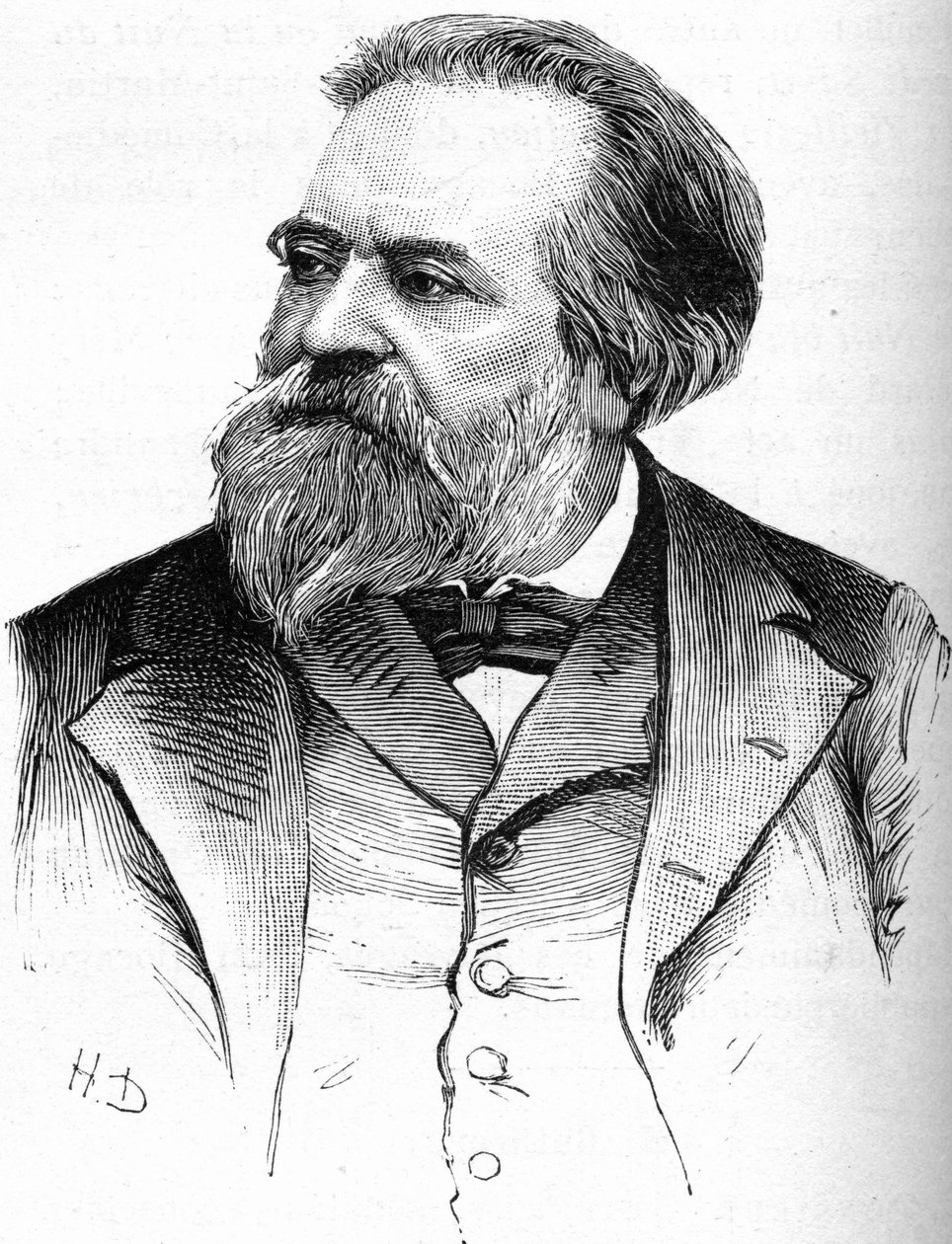 Portrait of the Writer Paul Bocage (1822-1887) by Unknown artist