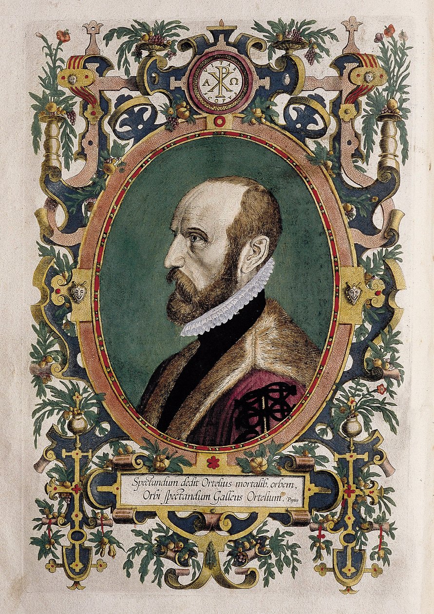 Portrait of the Cartographer Abraham Ortelius by Unknown artist