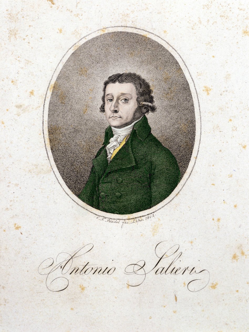 Portrait of the composer Antonio Salieri (1750 - 1825) by Unknown artist