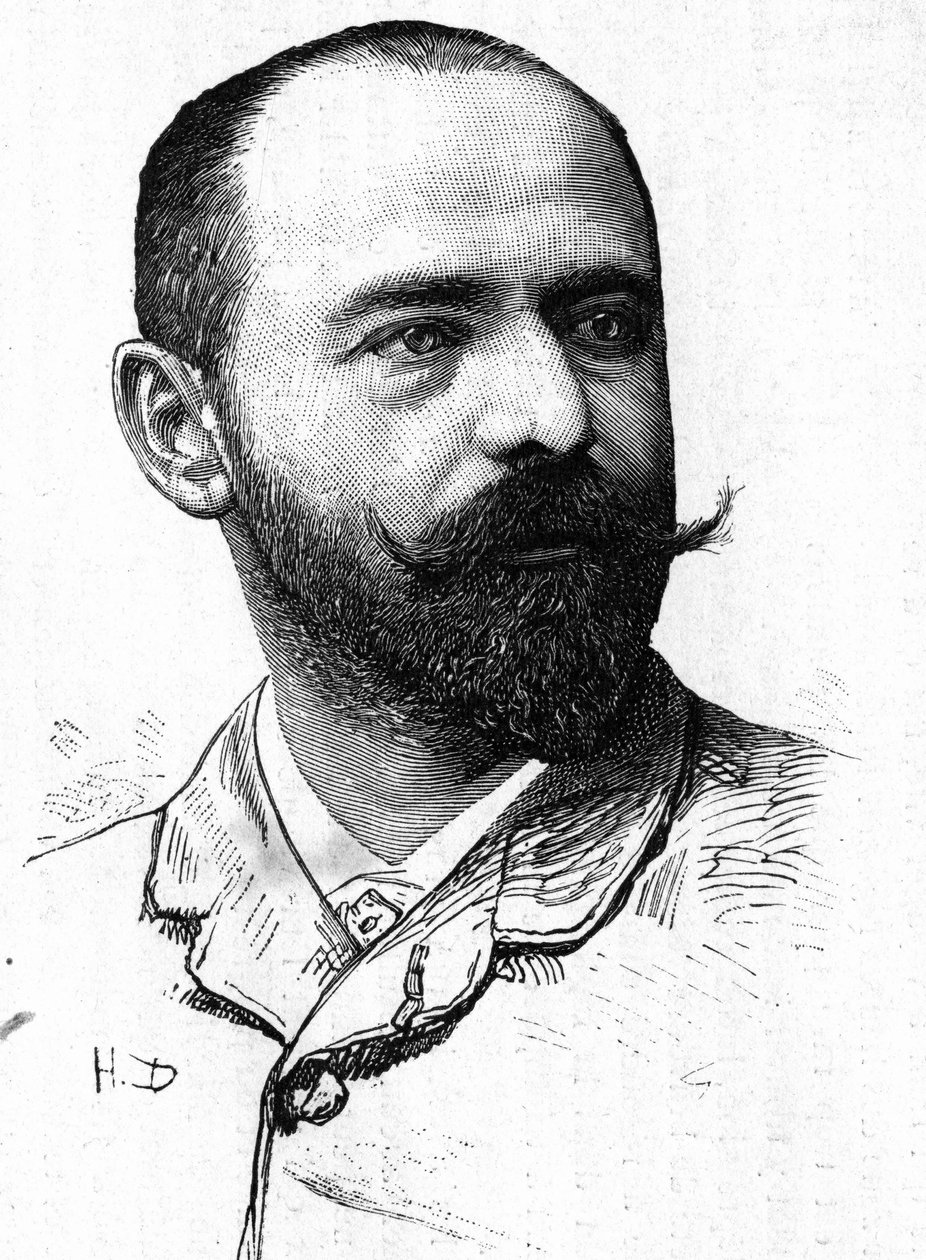 Portrait of the dramatic author Alfred Hennequin (1842-1887) by Unknown artist