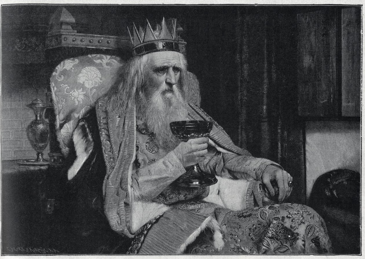 Portrait of the King of Thule from Van der Ouderaa