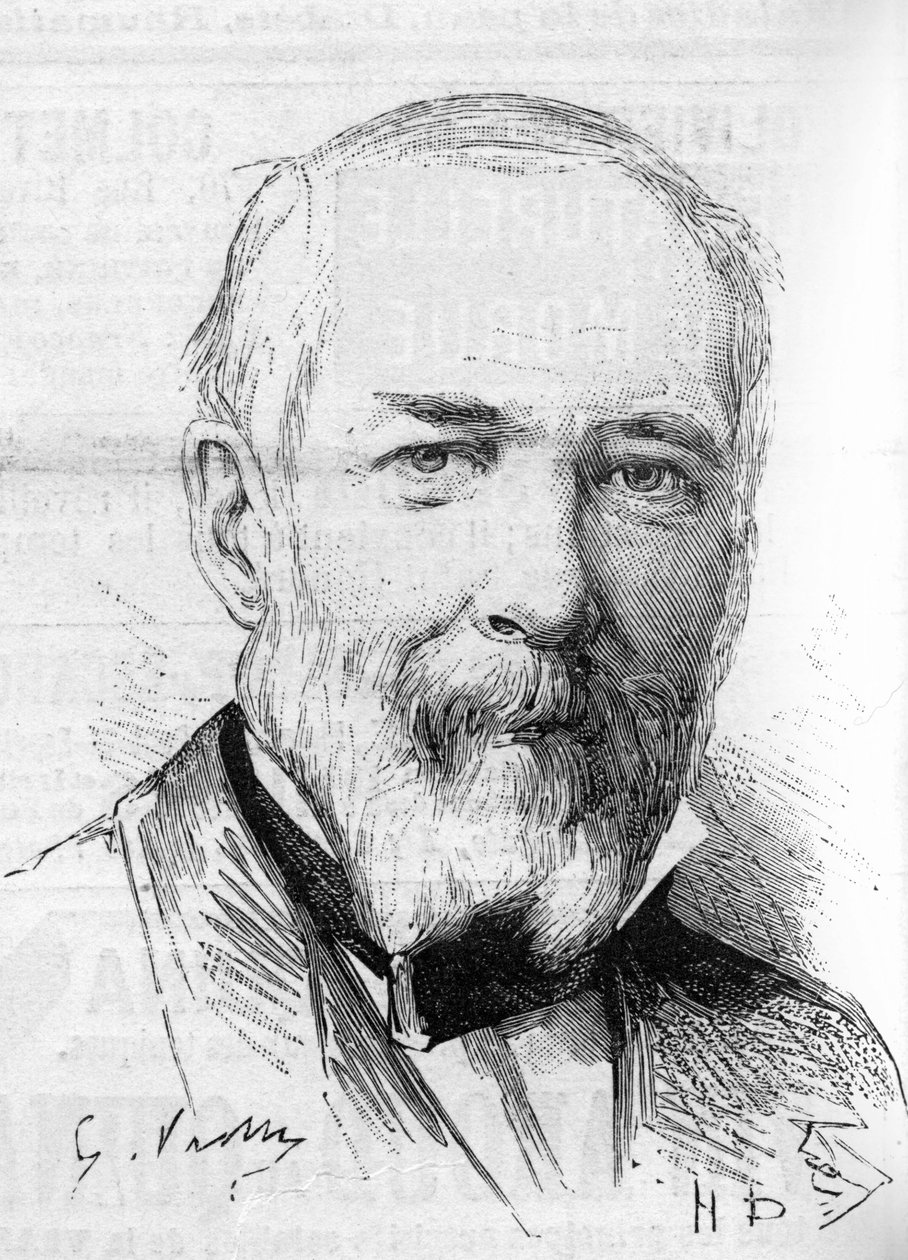 Portrait of the Sculptor Francois Trupheme (1820-1888) by Unknown artist
