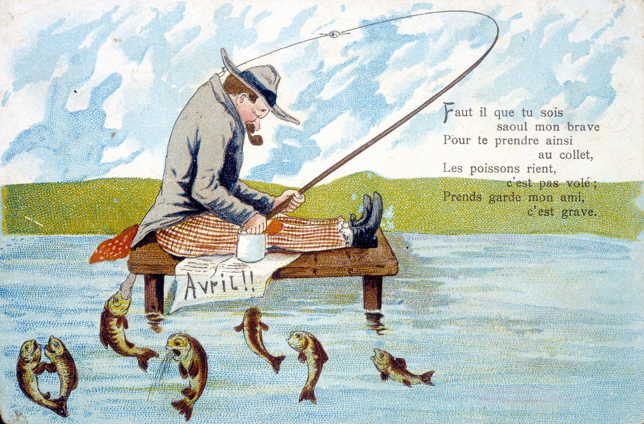Postcard for April 1st by Unknown artist