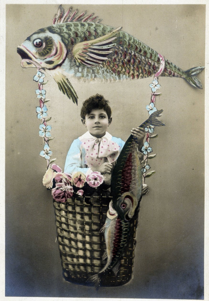 Postcard of April 1st, Early 20th Century by Unknown Artist