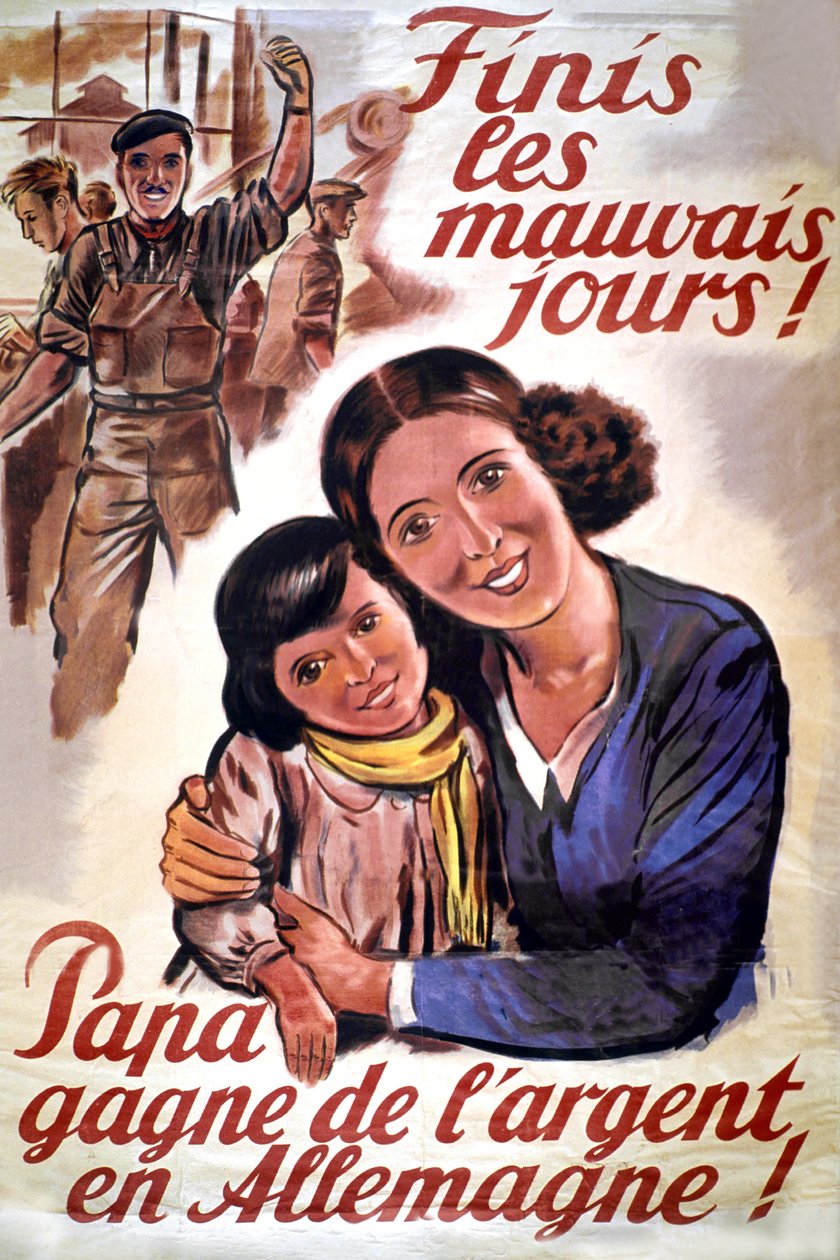 Poster for STO During German Occupation of France, c. 1943 by Unknown artist