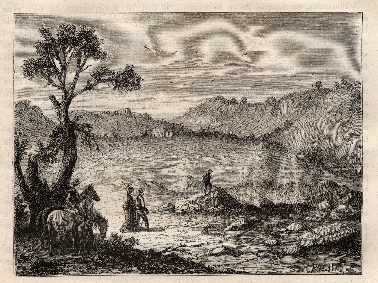 Pozzuoli Solfatara, near Naples by Unknown artist
