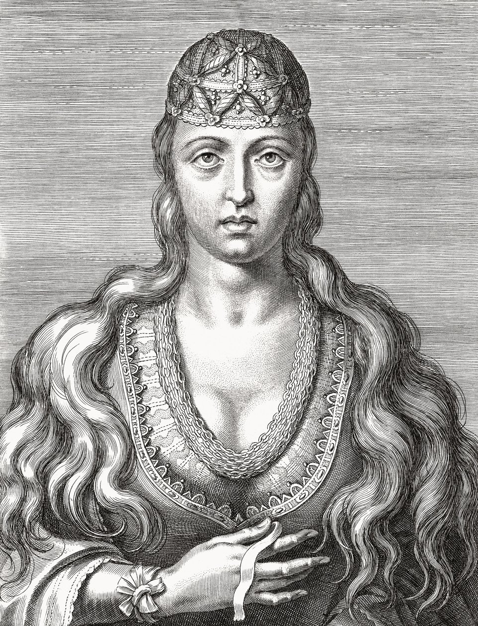 Princess Joan of Portugal. Joana. Portrait. by Unknown artist