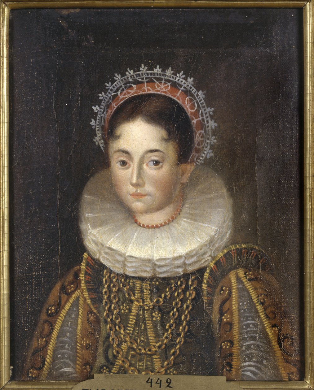 Portrait of Princess Elizabeth of Sweden, Duchess of Mecklenburg by Unknown artist