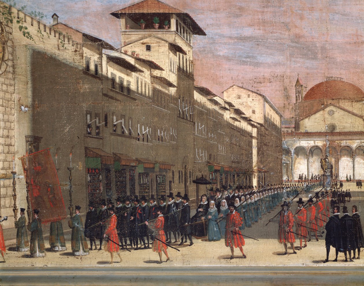 Procession on via de