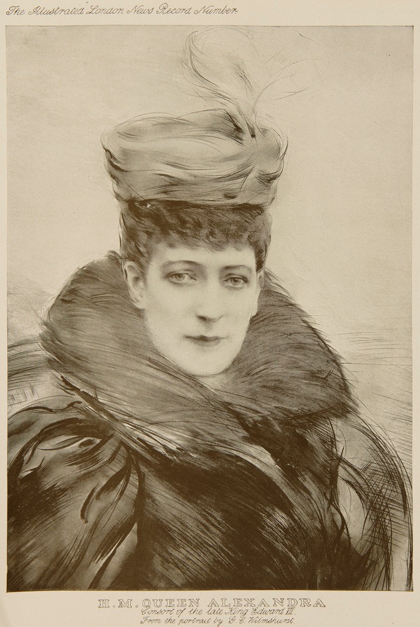 Queen Alexandra, after Wilmshurst by Unknown Artist