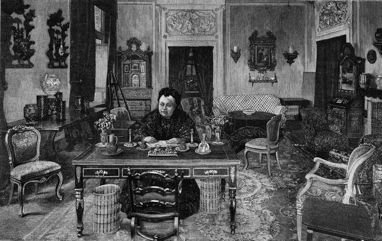 Queen Victoria at Villa Palmieri in Florence in 1893 by Unknown artist