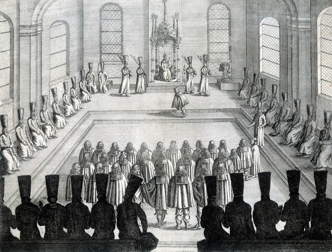 Reception of the Ambassadors of Holstein in Moscow in 1632 by Unknown artist