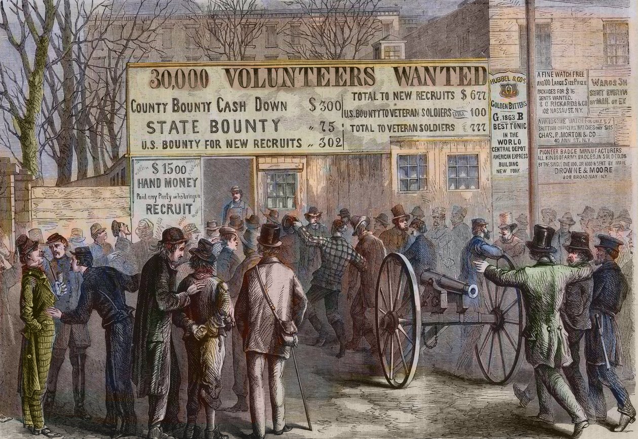 Recruitment Station, New York City by Unknown artist