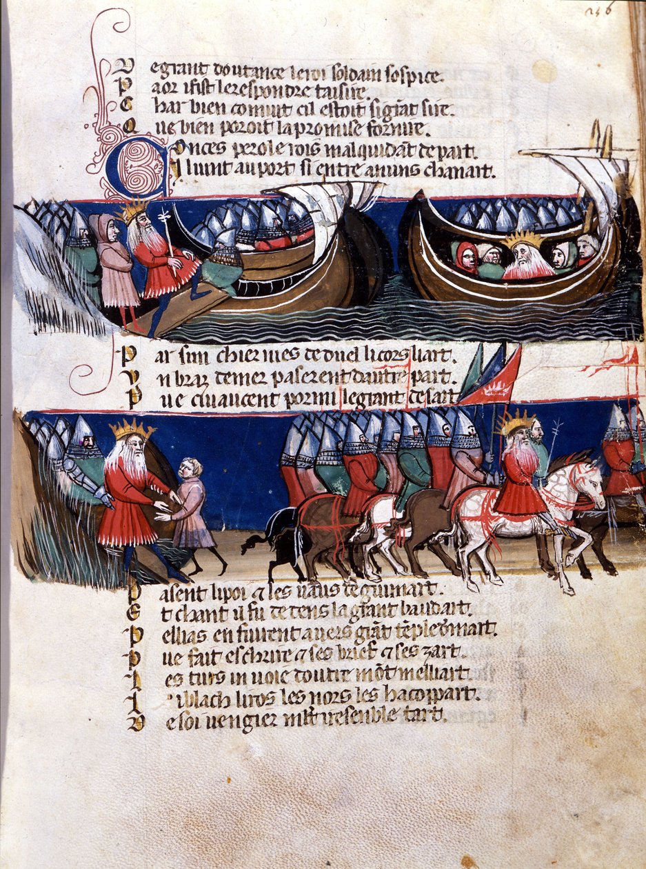 Representation of Charlemagne During His Conquests by Unknown artist