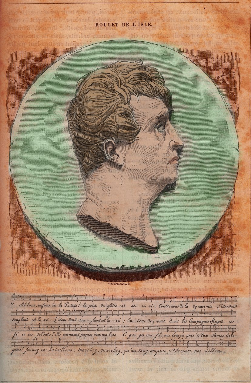Representation of Claude Joseph Rouget de l