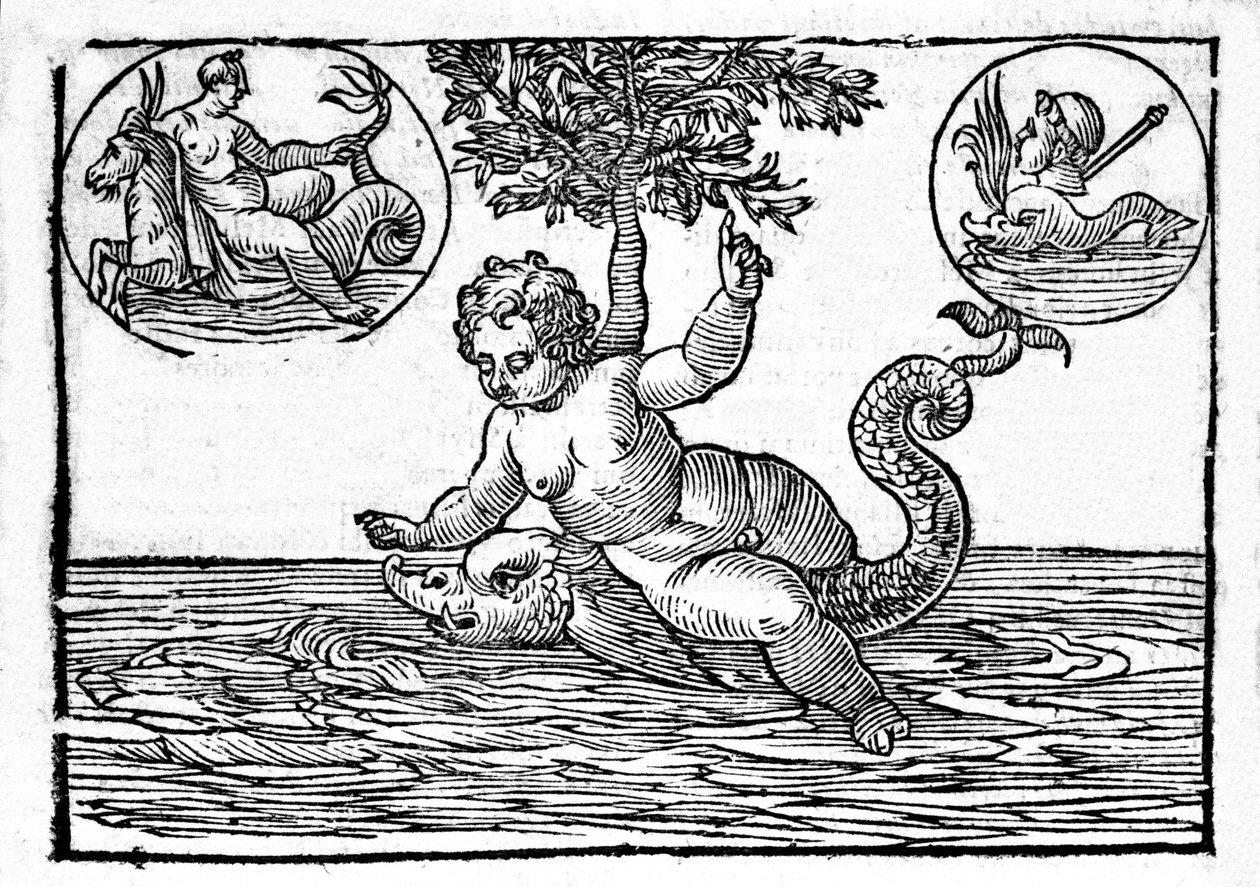 Representation of Ino, God of the Sea, and His Son Palemon by Unknown artist